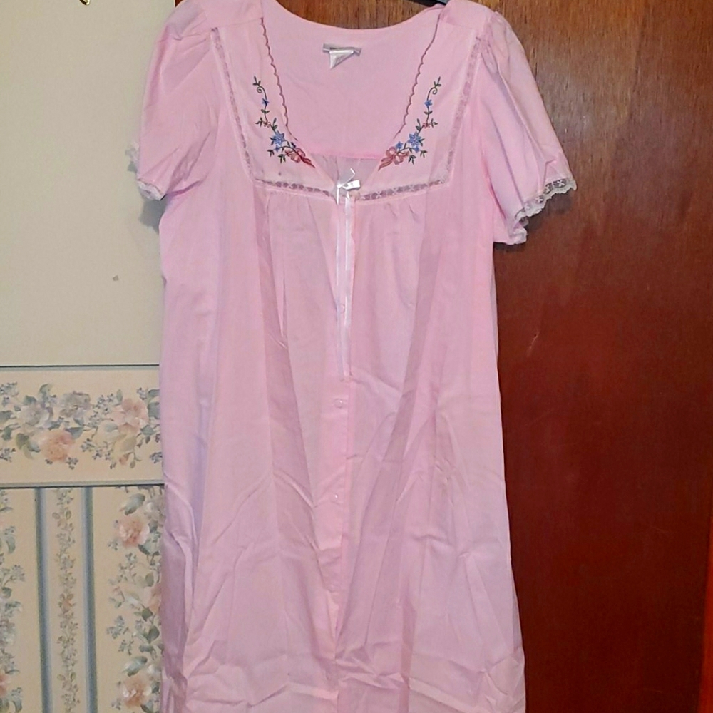 Pink house coat